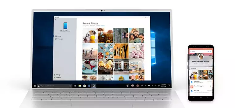 Twój telefon integruje się z powiadomieniami z Androida na Windows 10