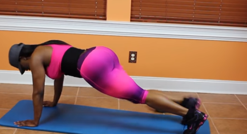 Fitness routine for women to lose lower belly fat [Credit: Brick Built Apparel]