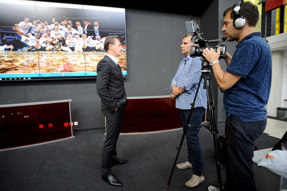 Ostoja Mijailović u našoj redakciji