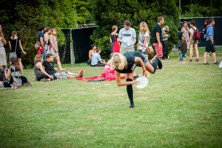 OFF Festival 2012 - publiczność (fot. Monika Stolarska / Onet)