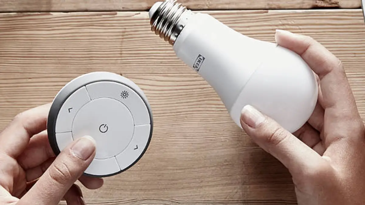 Google assistant online tradfri