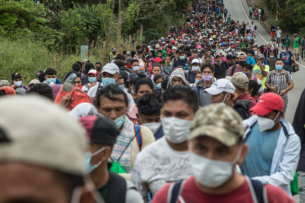 Marsz migrantów z Hondurasu do USA