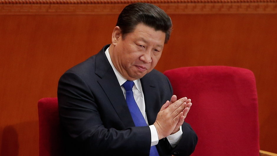 Xi Jinping na spotkaniu kierownictwa partii