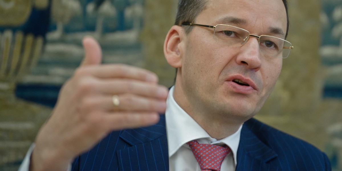 Premier Mateusz Morawiecki