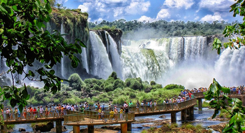 Tourist site in Uganda