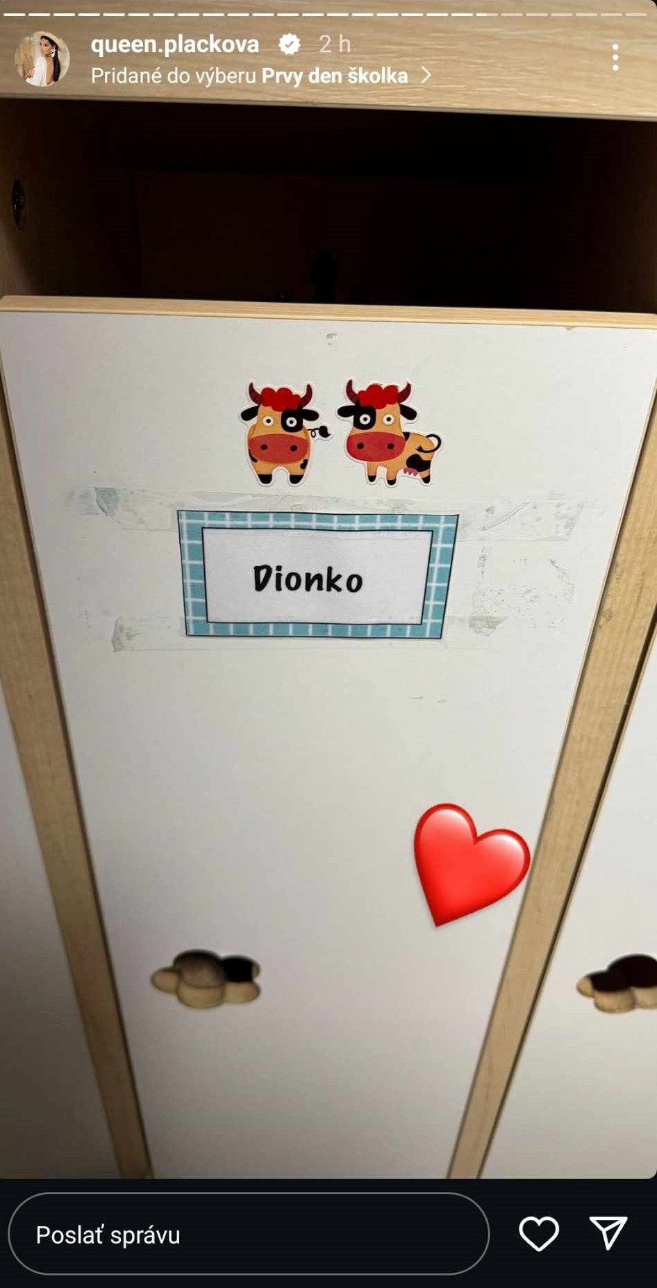 Dionkov prvý deň v škôlke.