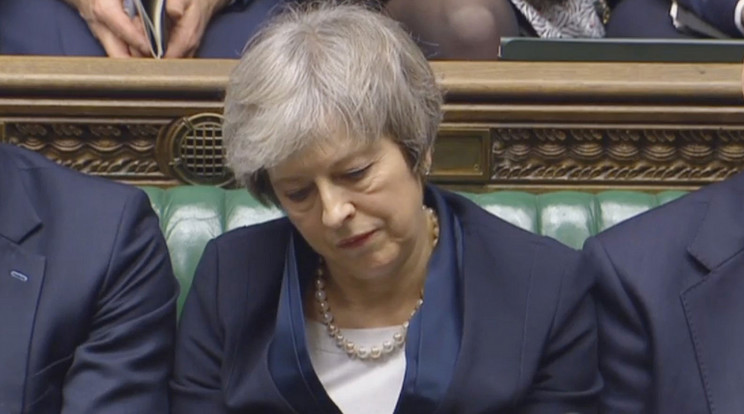 Theresa May / MTI/EPA/Brit parlament videokészítő osztálya