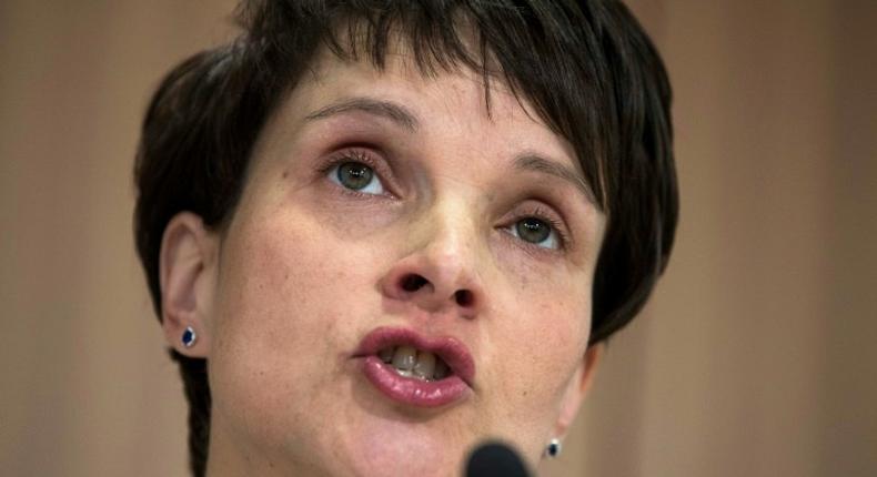 Frauke Petry, the telegenic public face of Germany's anti-immigration AfD, who has become embroiled in infighting