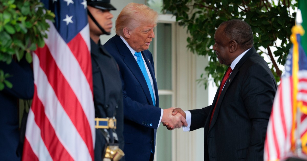 South Africa moves to restore U.S. trade access with AGOA comeback
