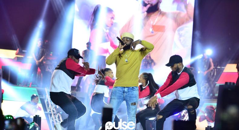 Falz performing at Born In Africa Festival 2018