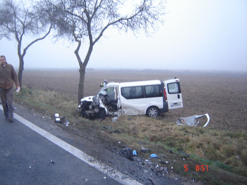 Wypadek na drodze krajowej nr 94 na Opolszczyźnie