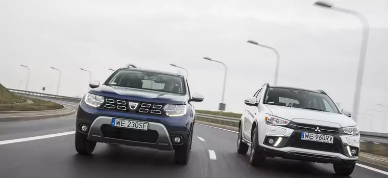 Dacia Duster kontra Mitsubishi ASX - który SUV za 80 tys. zł będzie lepszym wyborem?