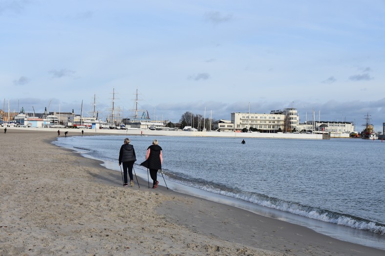 Trening nordic walking (fot. P. Lewinowicz)