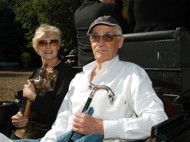 Adam Hanuszkiewicz i Beata Tyszkiewicz