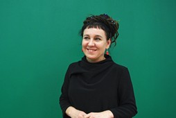 Polish writer Olga Tokarczuk in London