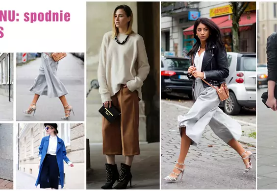 Fokus na trend: CULOTTES (szerokie, krótkie spodnie). Czy można w nich wyglądać dobrze? To zaskakujące, ale TAK!