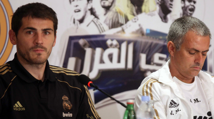 Casillas Mourinho nem volt beszélővisznyban a Realnál /Fotó: AFP