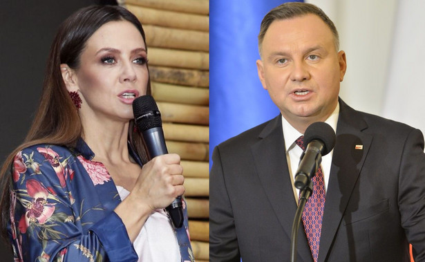 Kinga Rusin, Andrzej Duda