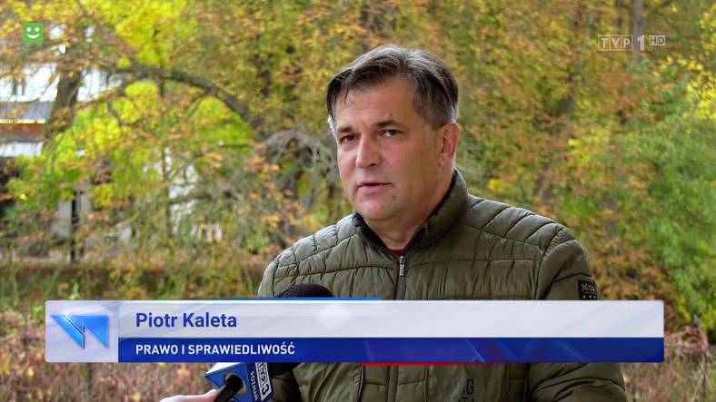 Piotr Kaleta w rozmowie z "Wiadomościami" TVP