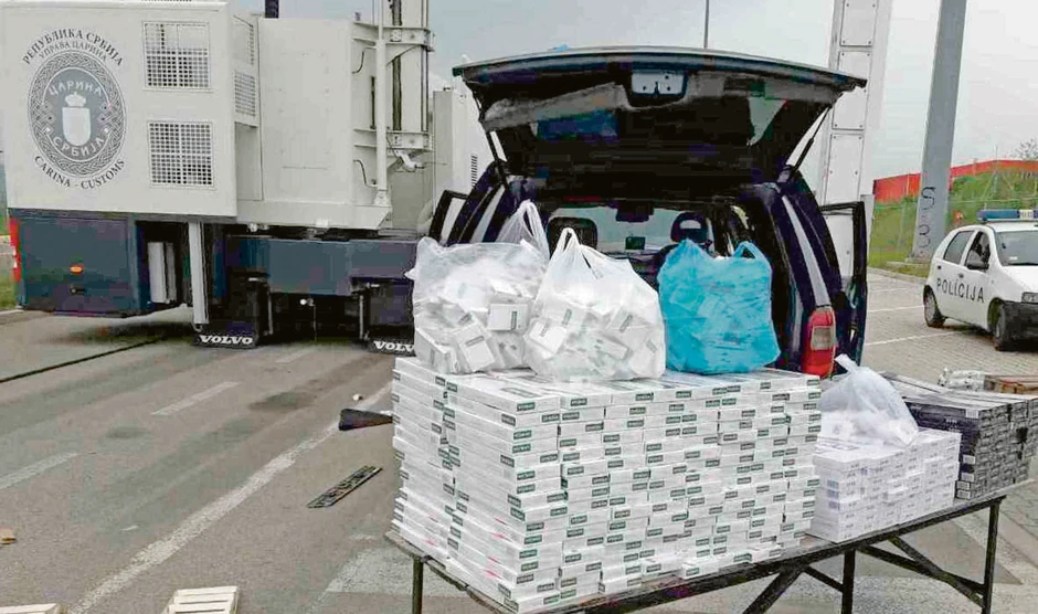 4.000
evra vrednost je krijumčarenih cigareta