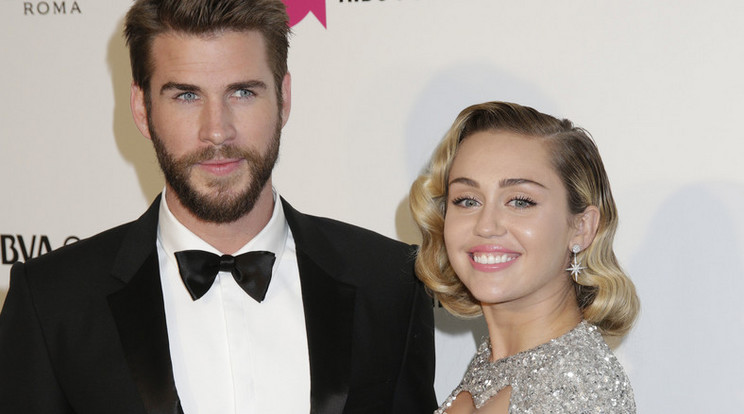 Miley Cyrus és Liam Hemsworth /Fotó: Northfoto