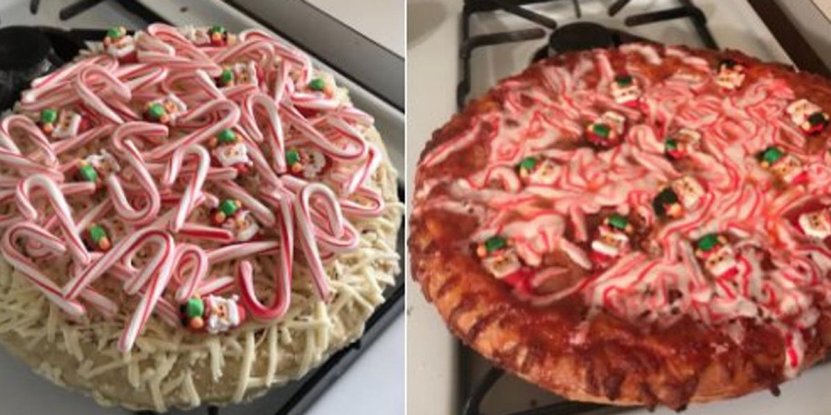 Świąteczna pizza