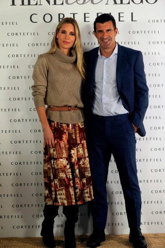 Helen Svedin i Luis Figo