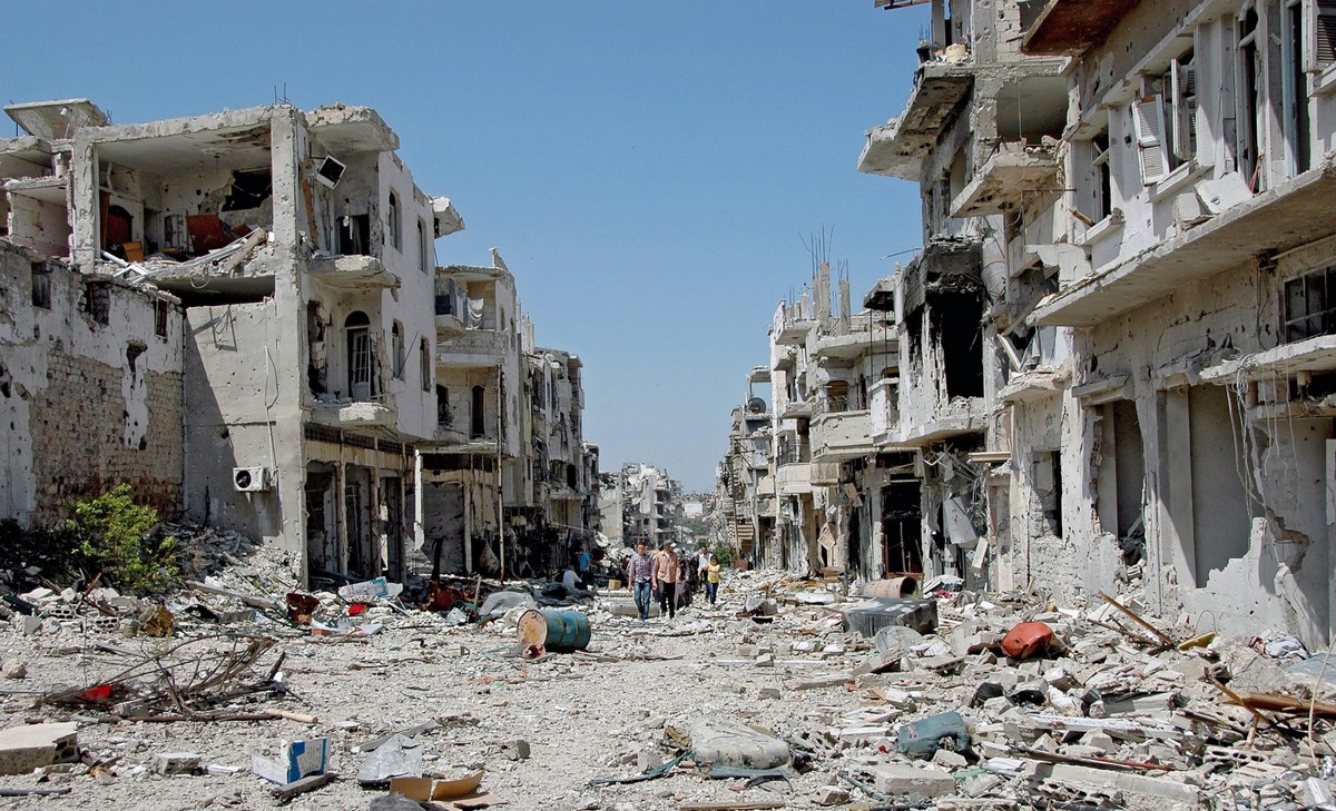 Syria, Homs. Fot. EPA/STR