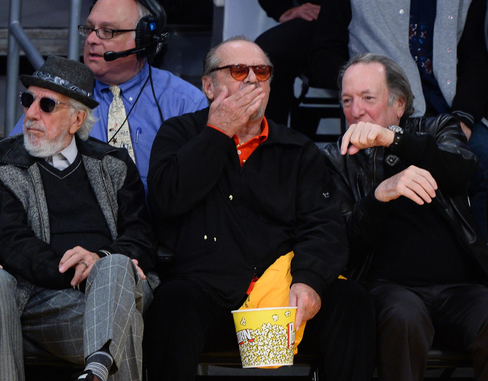 Jack Nicholson na meczu Lakersów