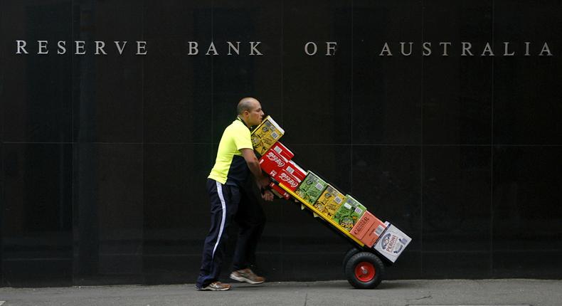 The Reserve Bank of Australia became the first central bank to move away from outsized rate hikes Tuesday.