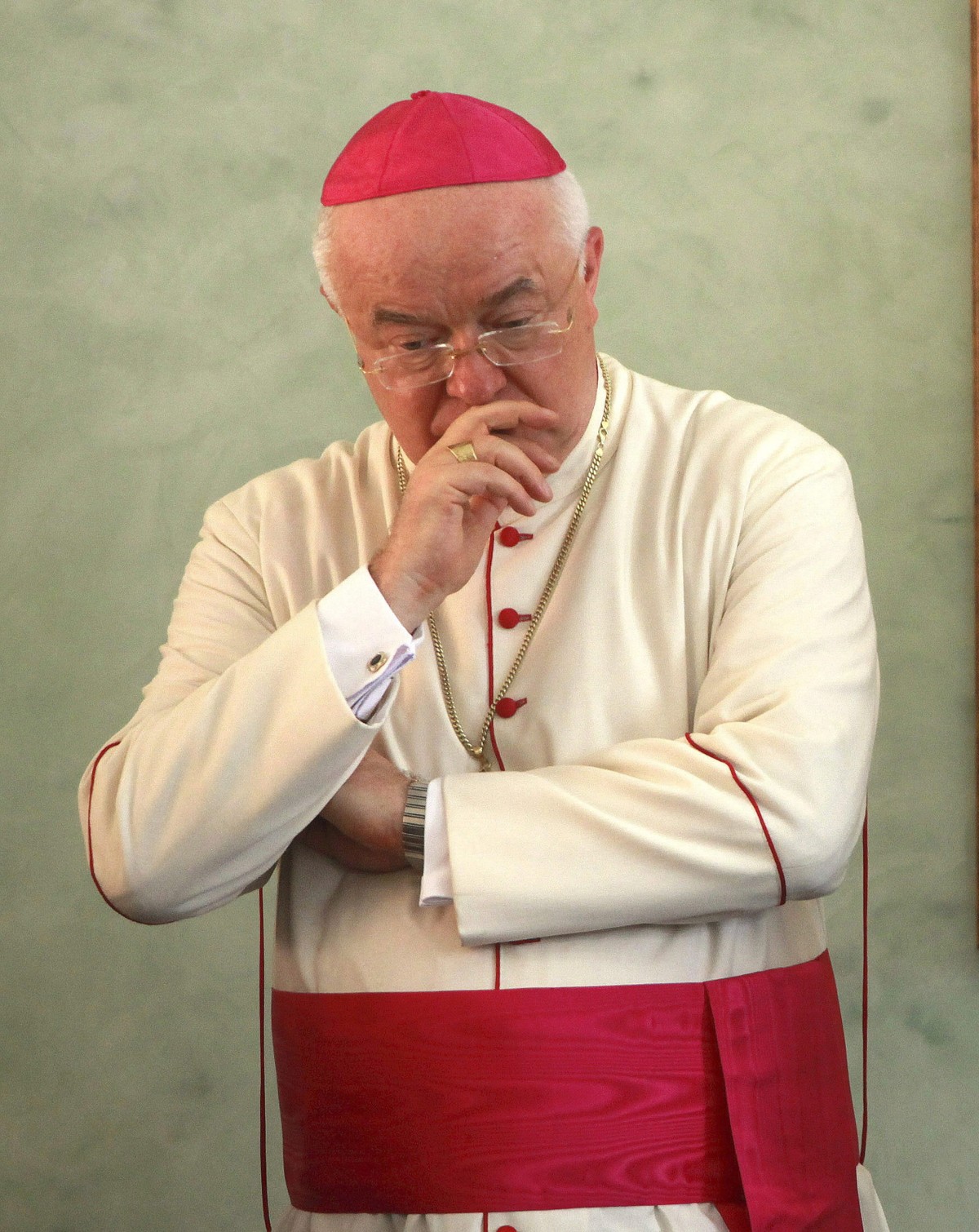Abp Józef Wesołowski. Fot. PAP/EPA/ORLANDO BARRIA