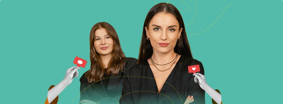 Noemi Skwiercz i Aleksandra Łakota. Project managerki we wrocławskiej agencji influencer marketingu GetHero. Mają na koncie kampanie dla takich marek jak Intel, Zott, Coca-Cola, McDonald’s, L’Oreal, Nesperta czy NIVEA. Blisko współpracują z czołowymi twórcami w kraju.