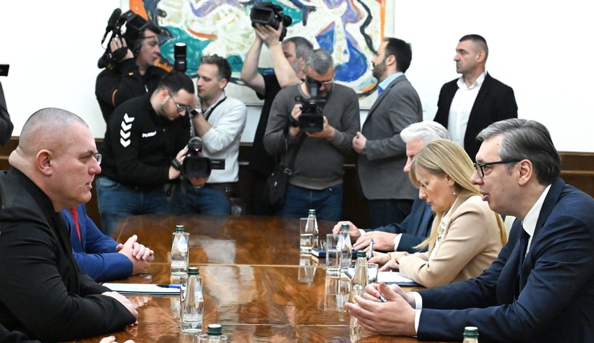 Aleksandar Vučić sa predstavnicima Jedinstvene Srbije