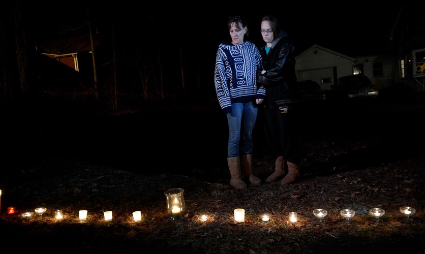 Żałoba po masakrze w szkole w Newtown