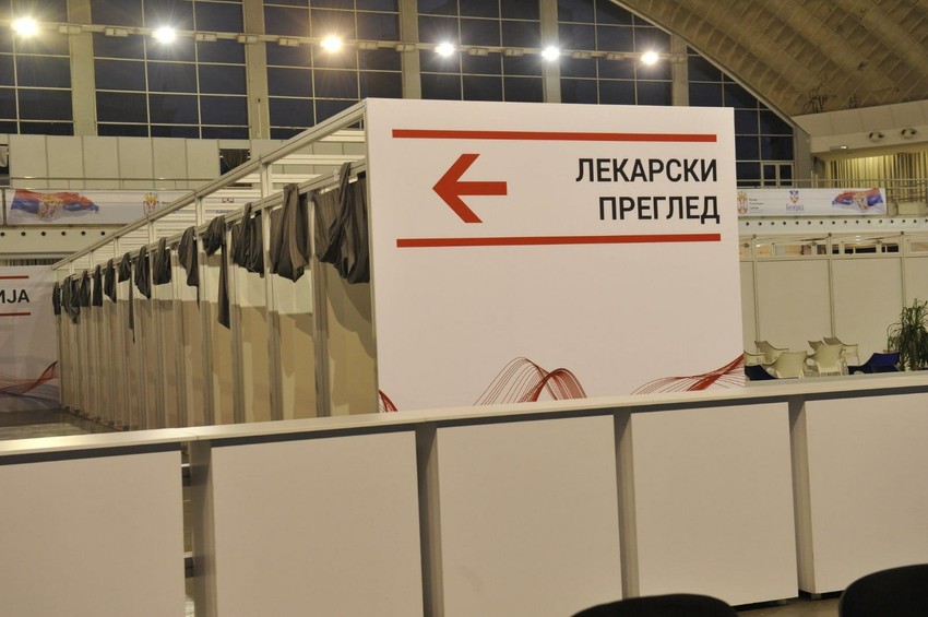 Beogradski Sajam Hala 3 vakcinacija