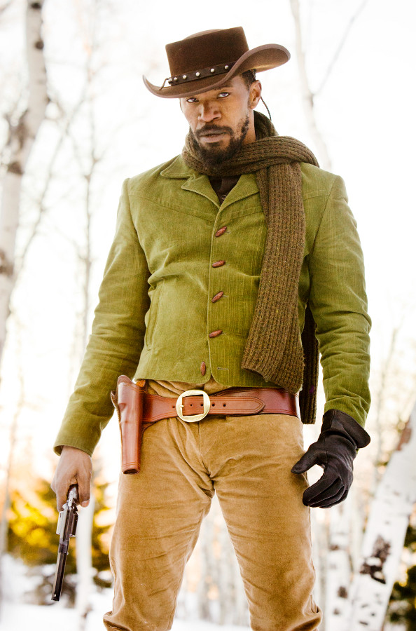 Jamie Foxx jako Django w filmie "Django" (2012)