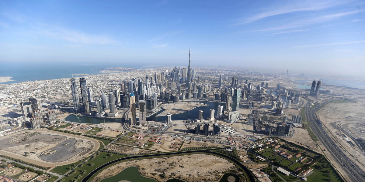 31 incredible photos of Dubai from above