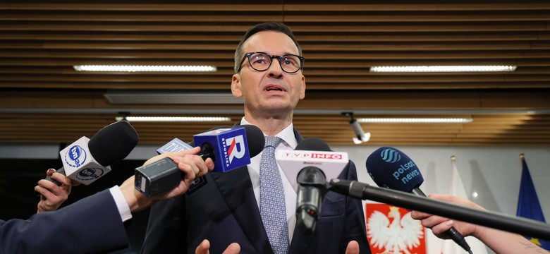 Morawiecki: Tusk mówi dziś przekazem PiS