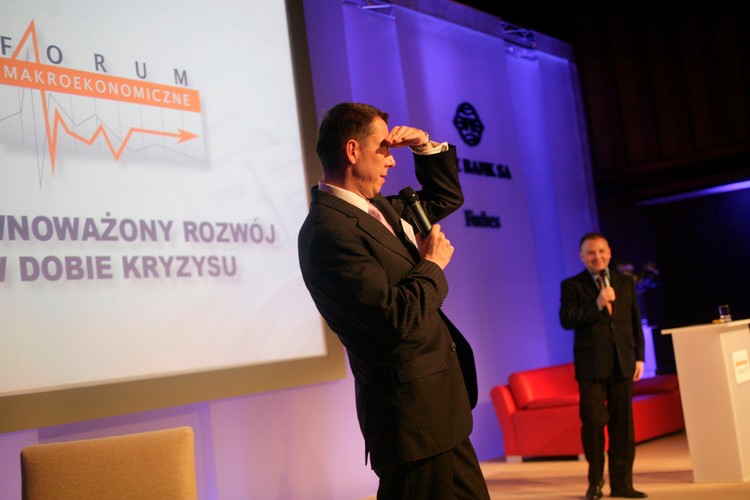 Konferencja Bre Banku pt. ' Zrownowazony rozwoj w dobie kryzysu '