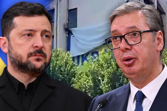ZEMLJOTRES U PRIŠTINI ZBOG ZELENSKOG Usred Beograda zadao udarac Albancima, od besa ODMAH SKIDALI zastave Ukrajine (FOTO, VIDEO)