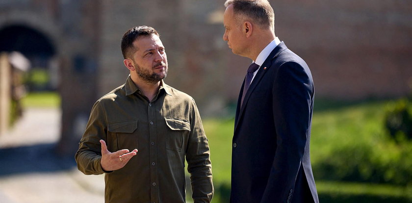 Pilne! Andrzej Duda spotka się z Zełenskim. Będą rozmawiać o zbożu