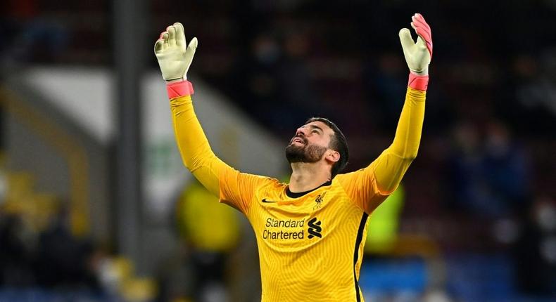 Liverpool goalkeeper Alisson Becker Creator: Clive Mason