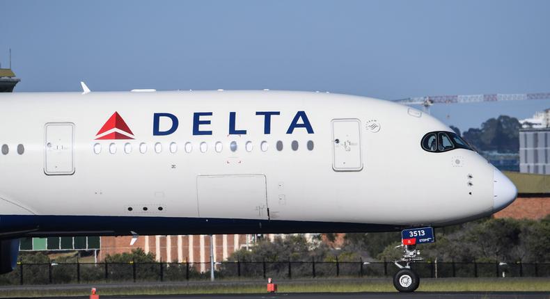 A Delta aircraft.
