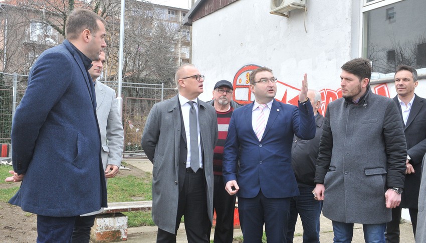 Prema Vesićevim rečima, ovaj vrtić je bio u najgorem stanju u Beogradu 