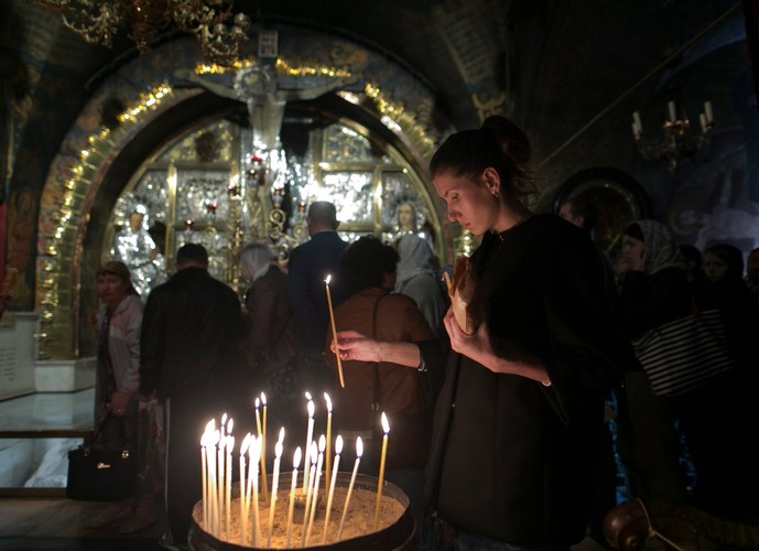 Bazylika Grobu Świętego w Jerozolimie. Misteria Wielkiego Tygodnia