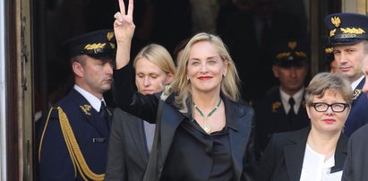 Sharon Stone w Sejmie. Posłowie zachwyceni.