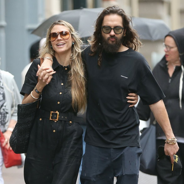 Heidi Klum i Tom Kaulitz w 2022 r.