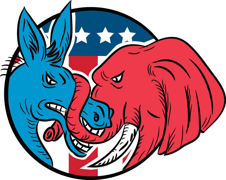 Simboli Demoratske i Republikanske partije