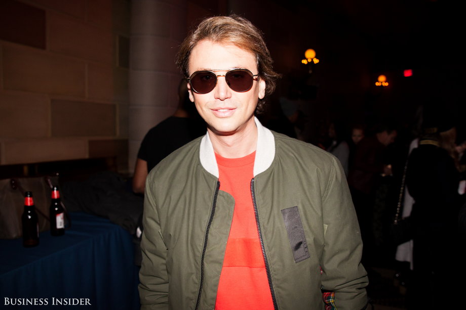 Jonathan Cheban, a former PR pro who's known as one of Kim Kardashian's close friends, was in attendance. "I'm here before I head off to the airport," he told Business Insider. "I've known Andrew for a long time — I'm so excited for him."