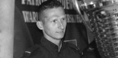 Tragiczna śmierć policjanta. Osierocił dwoje maleńkich dzieci